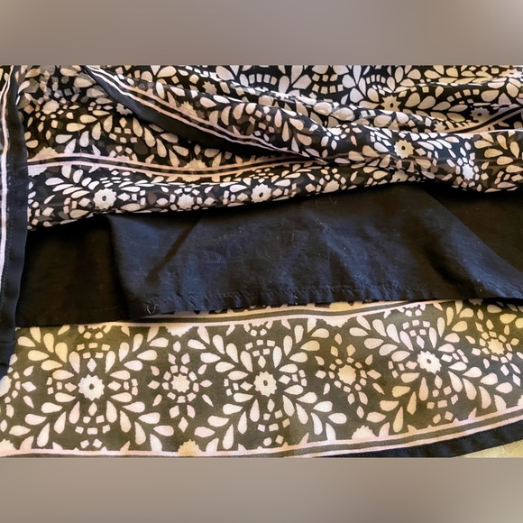 American Eagle Outfitters AEO Print Embroidered Tie Straps Tassel Accent XS TP - Picture 5 of 16